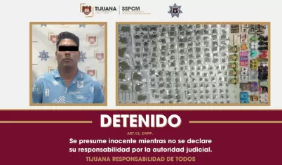 Detenido con droga y vapeadores con derivados de marihuana en Zona Centro de Tij