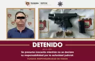 Detienen a hombre armado tras presuntas amenazas durante discusi�n vial en Tijuana