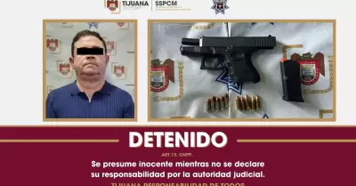 Detenido tras presuntas amenazas durante discusi�n vial en Tijuana