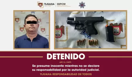 Detenido tras presuntas amenazas durante discusi�n vial en Tijuana