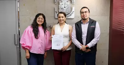 Entrega diputada Alejandra Ang informe de evaluaci�n del desempe�o de la Auditor
