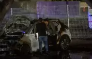 Incendian veh�culo oficial y dejan manta con amenazas cerca del Palacio Municipal