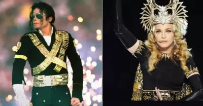 Michael Jackson y Madonna