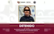 Asegura Polic�a Municipal de Tijuana a mujer por presuntos da�os a propiedad ajena y lesiones en Playas de Tijuana