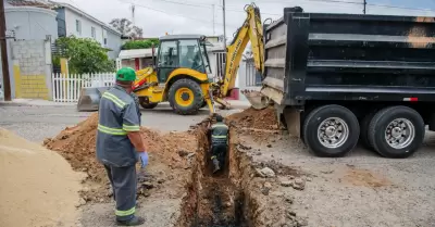 Rehabilitaci�n de redes sanitarias antiguas en la colonia Francisco Villa