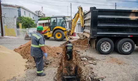 Rehabilitaci�n de redes sanitarias antiguas en la colonia Francisco Villa
