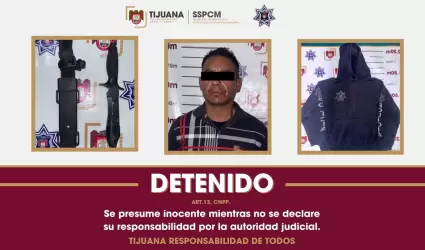 Detiene Polic�a Municipal a hombre por presuntas amenazas y da�os a propiedad aj