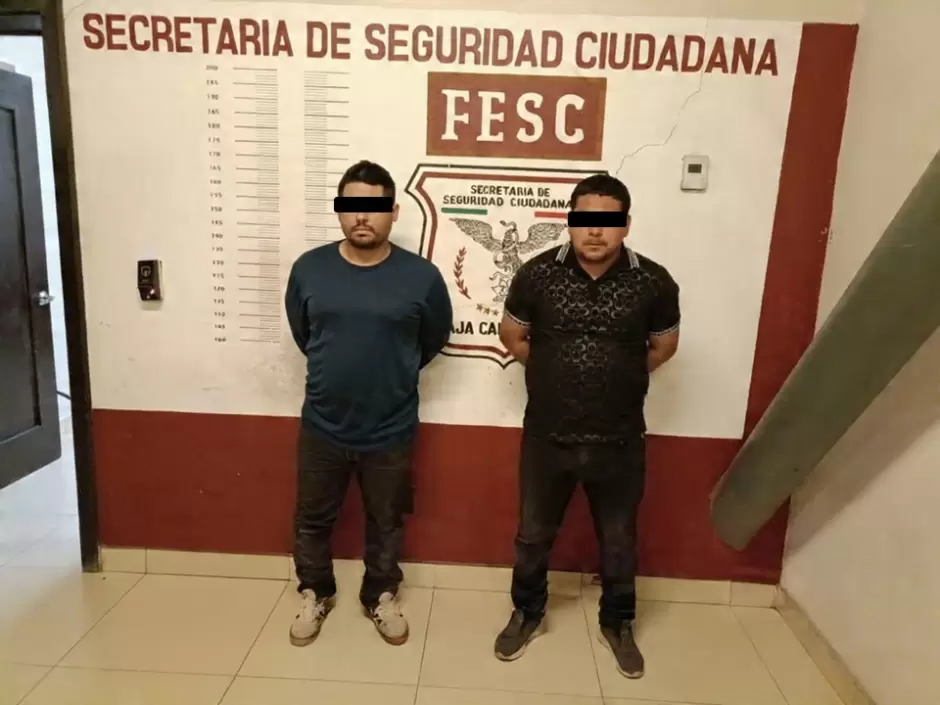 Detienen a dos personas y aseguran arsenal en operativo conjunto en Tecate