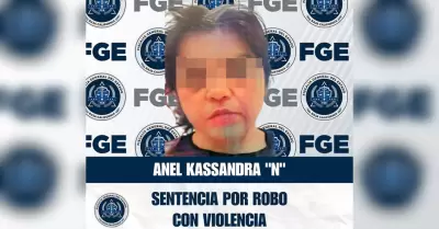 Sentenciada por robo violento en taxi de Rosarito