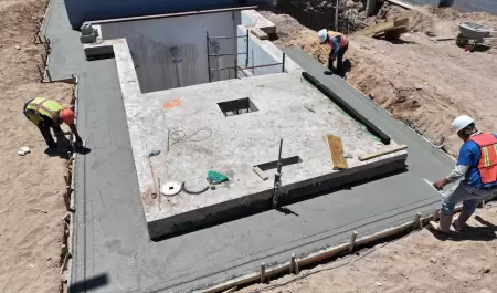 Avanza construcci�n de c�rcamo de bombeo en colonia Colonial