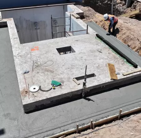 Avanza construcci�n de c�rcamo de bombeo en colonia Colonial