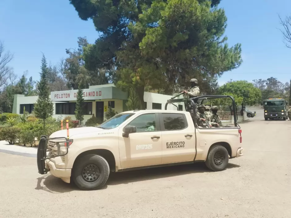 Arriban 300 elementos del Ej�rcito Mexicano a Baja California para reforzar seguridad