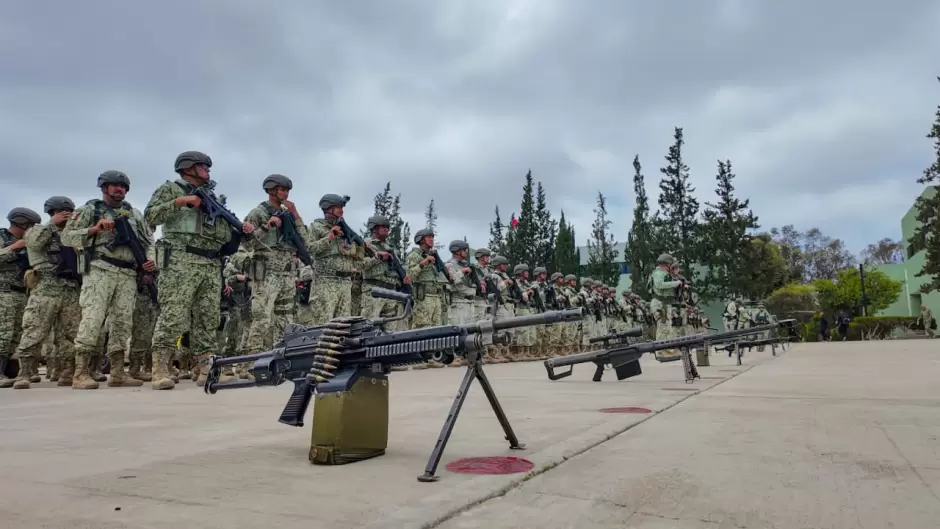Arriban 300 elementos del Ej�rcito Mexicano a Baja California para reforzar seguridad