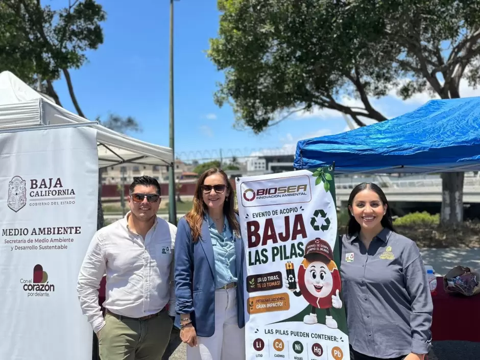 Recolectan m�s de una tonelada de pilas alcalinas en jornada ambiental en Ensenada