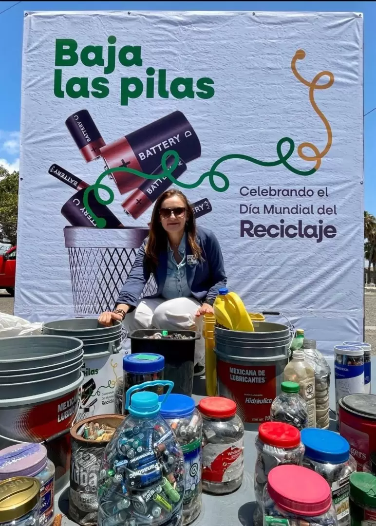 Recolectan m�s de una tonelada de pilas alcalinas en jornada ambiental en Ensenada
