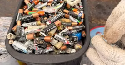 Recolectan m�s de una tonelada de pilas alcalinas en jornada ambiental en Ensena