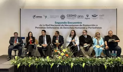 BC participa en encuentro sobre protecci�n a periodistas y defensores