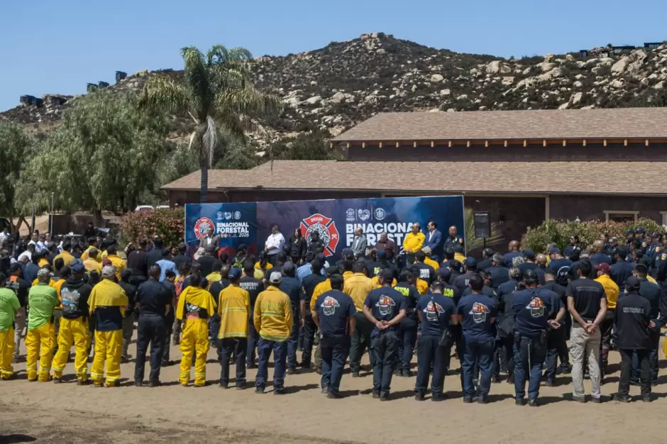 Inicia en Ensenada el Curso Forestal Binacional 2026