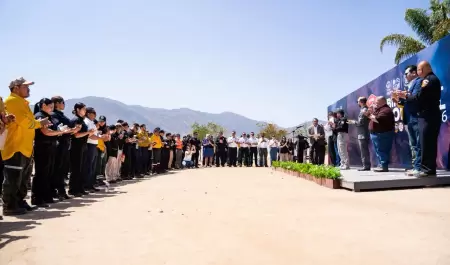 Fortalece Ensenada cooperaci�n internacional en combate a incendios forestales