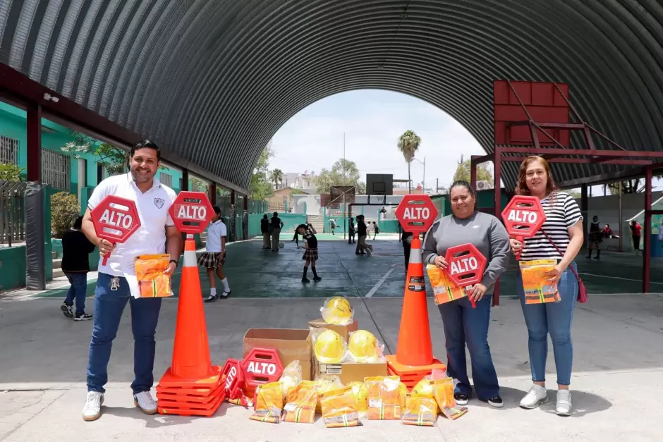 Seguridad vial a primaria de Tijuana