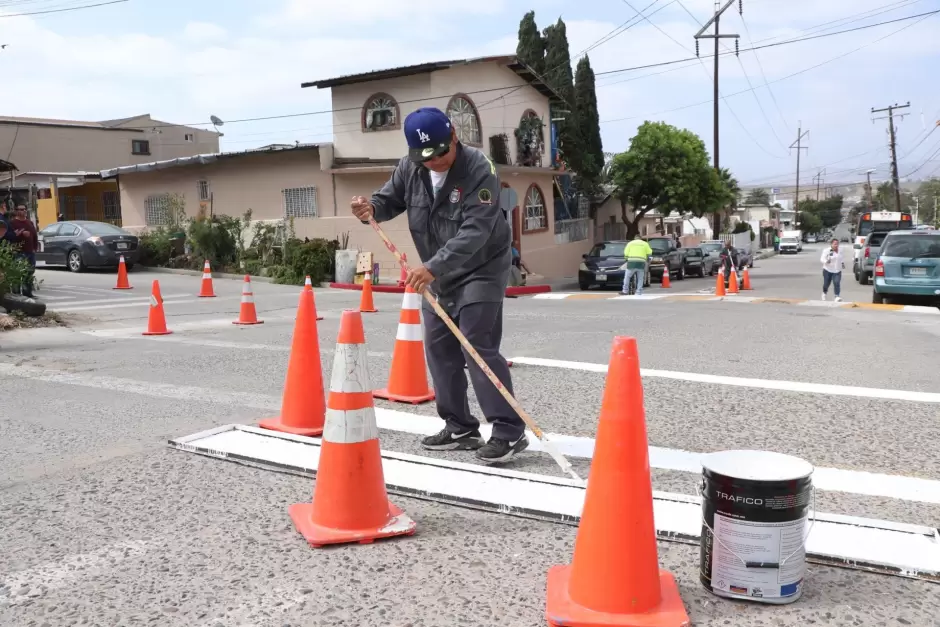 Seguridad vial a primaria de Tijuana