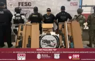 Detienen en Tijuana a presunto jefe de c�lula criminal con armas y droga