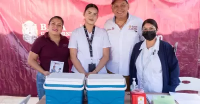 Secretar�a de Salud realiza llamado de vacunaci�n en Baja California