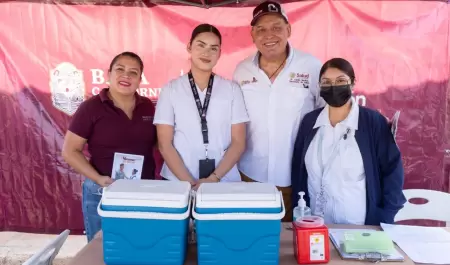 Secretar�a de Salud realiza llamado de vacunaci�n en Baja California