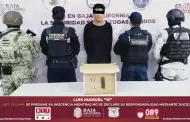 Detienen en Ensenada a presunto integrante de grupo delictivo apodado "El Acuario" o "El Wili"