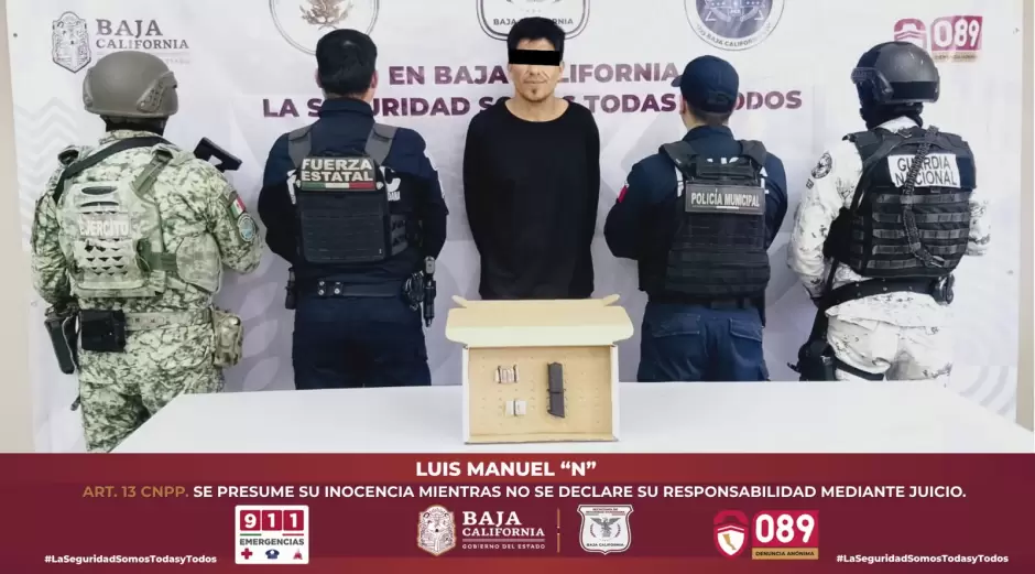 Presunto integrante de grupo delictivo apodado "El Acuario" o "El Wili"