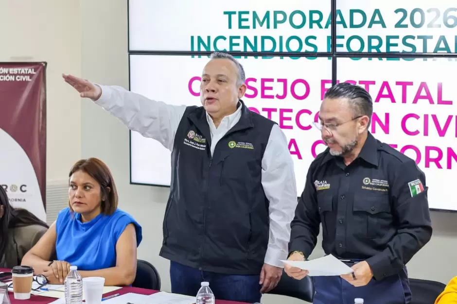 Sesión Ordinaria del Consejo Estatal de Protección Civil