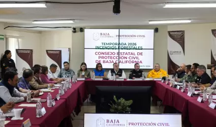 Sesi�n Ordinaria del Consejo Estatal de Protecci�n Civil