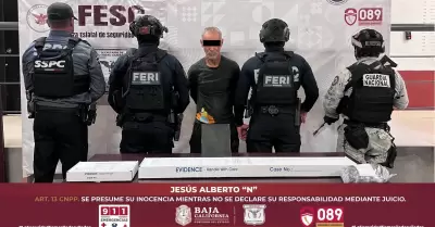 Detienen a presunto delincuente apodado "El Mazap�n"
