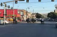 Persecuci�n en Zona Centro termina en choque y operativo policiaco