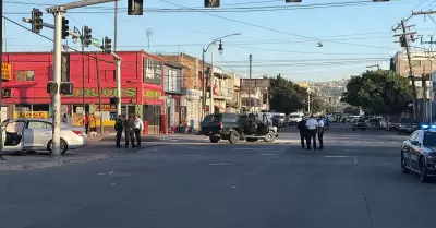 Persecuci�n en Zona Centro termina en choque y operativo policiaco