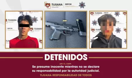 Arrestan a dos por ataque e intento de homicidio en el Centro de Tijuana