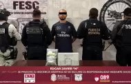 Operativo coordinado en Tijuana deriva en aseguramiento de arma y droga a presunto integrante criminal