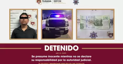 Detienen a hombre por presunto cohecho tras intentar sobornar a un oficial