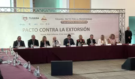 Pacto contra extorsi�n busca proteger a comercios en Tijuana