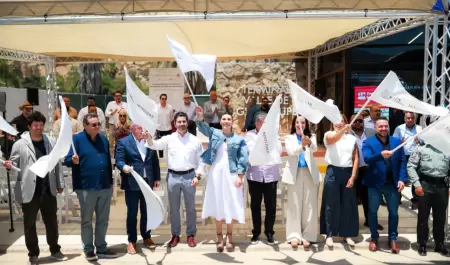 Inaugura gobernadora Marina del Pilar Central de Autobuses del Valle de Guadalup
