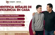 SSPCM Tijuana exhorta a identificar y denunciar se�ales de violencia familiar