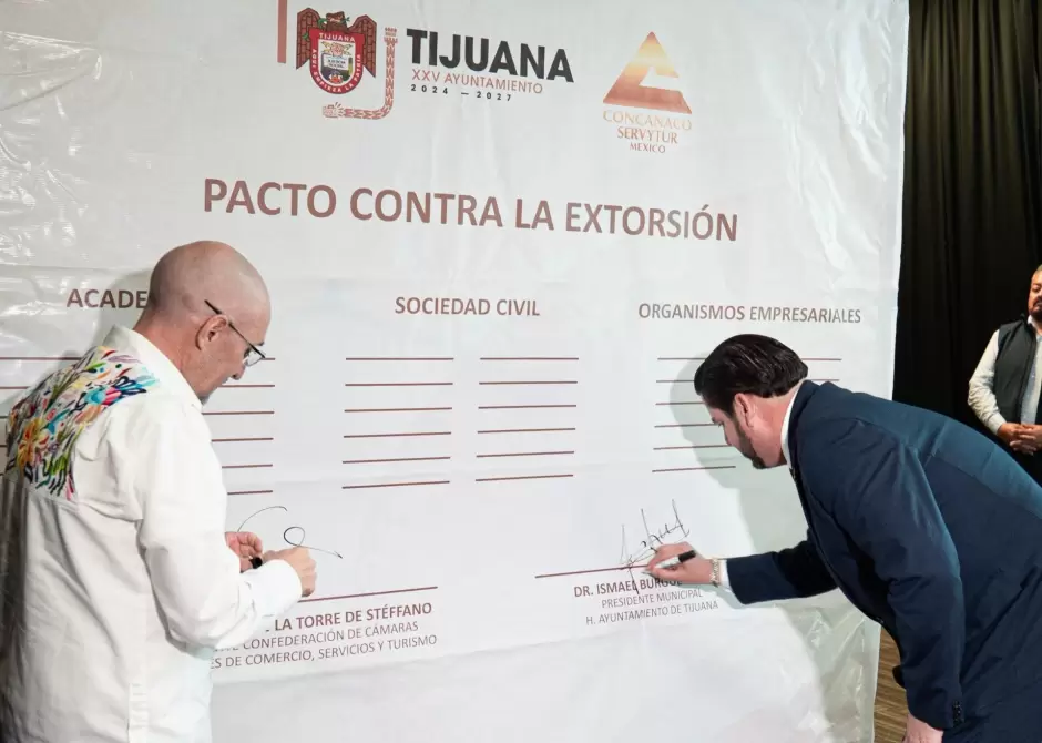Arranca en Tijuana pacto nacional contra extorsión y sobrerregulación