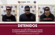 Asegura Polic�a Municipal de Tijuana a tres personas por presuntos delitos contra la salud en El Florido