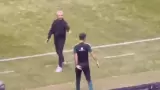 Javier Aguirre rega�a a Rafa M�rquez