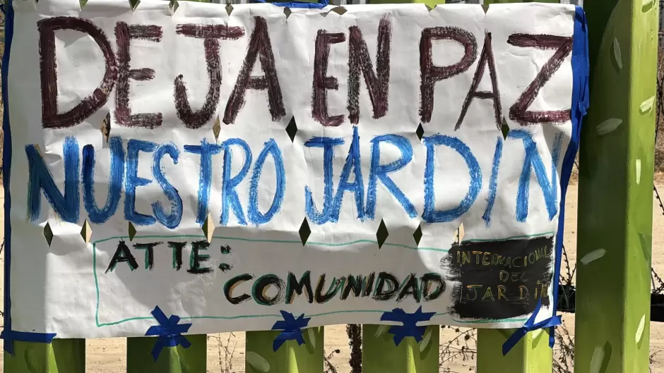 Activistas exigen restaurar jard�n binacional da�ado en playas de Tijuana