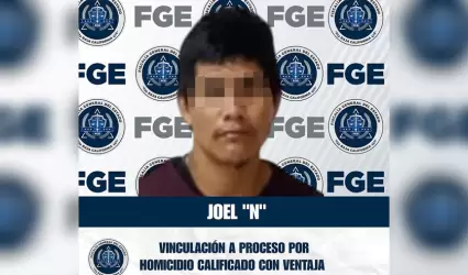 Vinculado a proceso a hombre por homicidio calificado con ventaja