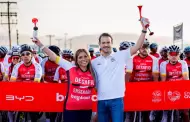 Encabeza Claudia Agat�n arranque del Desaf�o Ensenada by La Vuelta