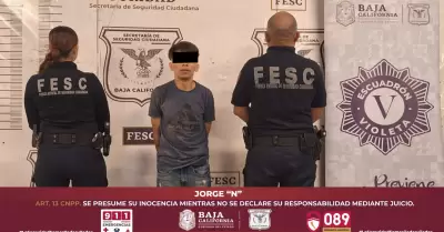 Detenido por violencia familiar