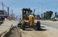 Cumple Gobierno de Claudia Agat�n con plan semanal de motoconformado en distintas colonias de Ensenada