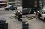 Choque provoc� tr�fico lento sobre el bulevar D�az Ordaz